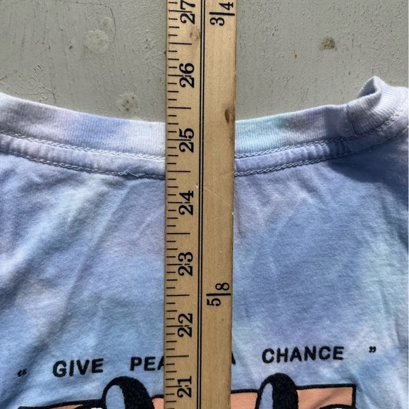 Women's Obey T-Shirt Multicolor Spell-Out S Streetwear Y2K Andre Giant Peace - Picture 12 of 12